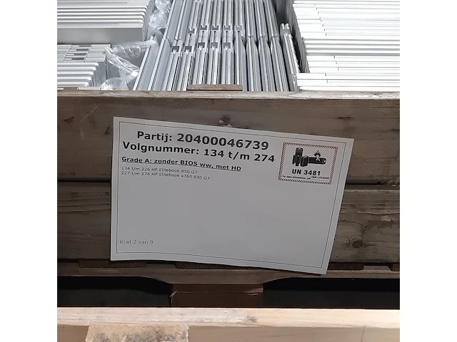 Ca. 140x laptop, hp, o.a elitebook 850 - afbeelding 12 van  12