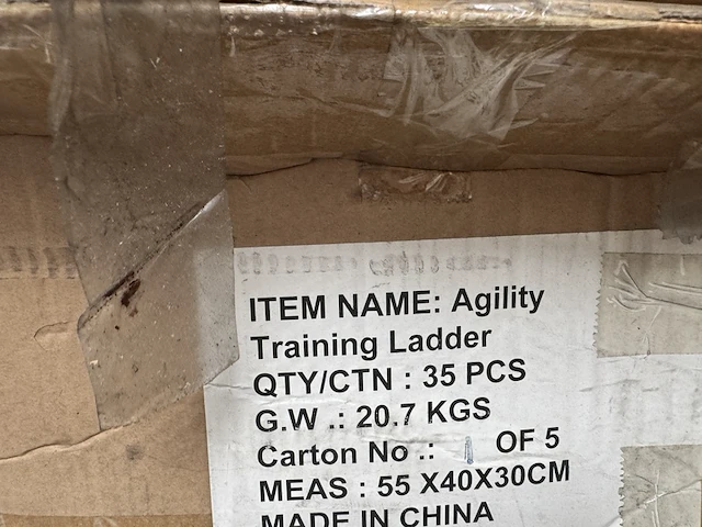 Ca. 140x training ladder - afbeelding 4 van  4