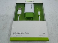 Ca. 140x usb laadsnoer iphone soultech, sc011b