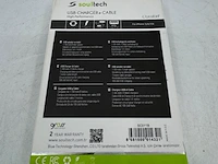 Ca. 140x usb laadsnoer iphone soultech, sc011b - afbeelding 2 van  4