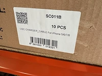 Ca. 140x usb laadsnoer iphone soultech, sc011b - afbeelding 3 van  4