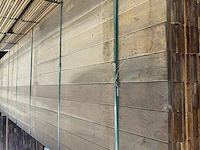 Ca. 143x guyana ipé planken geschaafd, 16x90mm, lengte 300cm - afbeelding 1 van  4