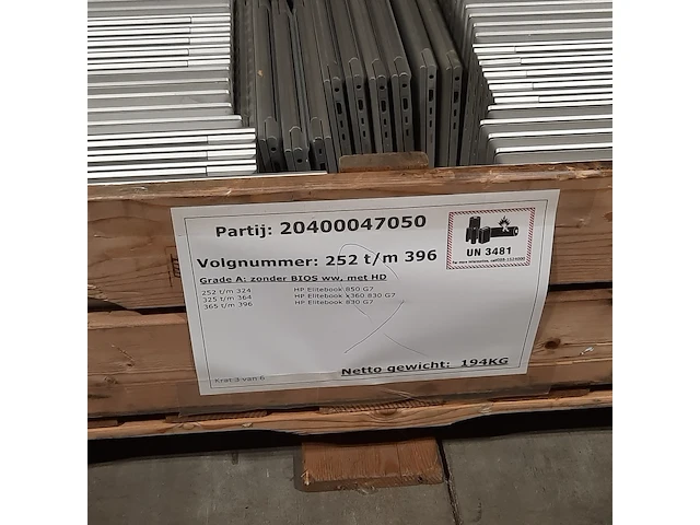Ca. 143x laptop, hp, o.a. elitebook 850 g7 - afbeelding 11 van  11