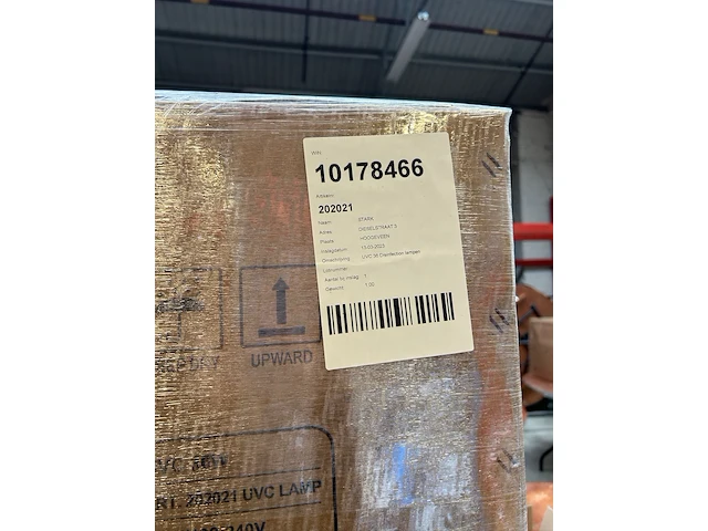 Ca. 144x desinfectielamp met philips 36w uv-c lamp - afbeelding 7 van  8