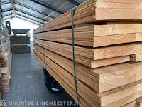 Ca. 144x douglas planken vierzijdig geschaafd , 16x192mm, lengte 180cm - afbeelding 2 van  3