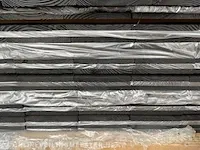 Ca. 144x douglas schuttingplanken zwart gecoat , 16x192mm, lengte 180cm - afbeelding 3 van  3
