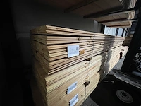 Ca. 144x douglas wisselsponning/halfhoutsrabat, 18x190mm, lengte 500cm - afbeelding 2 van  3