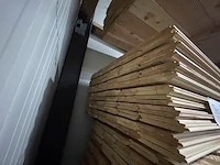 Ca. 144x douglas wisselsponning/halfhoutsrabat, 18x190mm, lengte 500cm - afbeelding 3 van  3