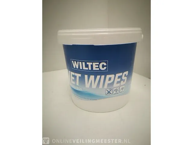 Ca. 144x emmer a 150st. wet wipes wiltec, industrial - eco - afbeelding 1 van  3