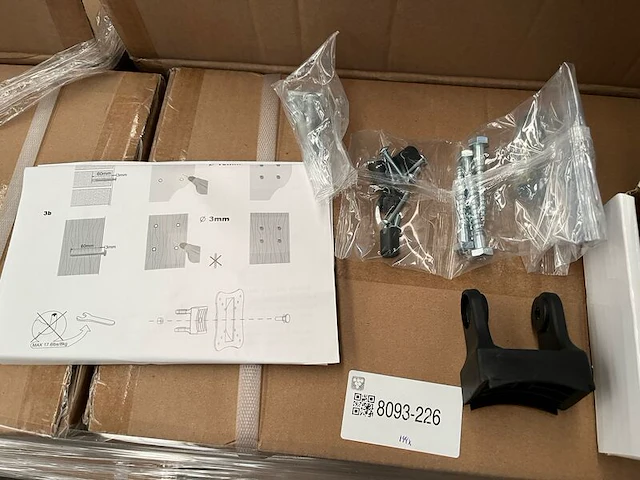 Ca. 144x monitor wall bracket regular 93 mm sam creative, braca000004 - afbeelding 3 van  3