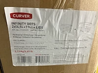 Ca. 145x deksels curver infinity, wit - afbeelding 7 van  8