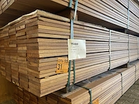 Ca. 145x guyana teak vlonderplanken, 21x145mm, lengte 335cm - afbeelding 4 van  4