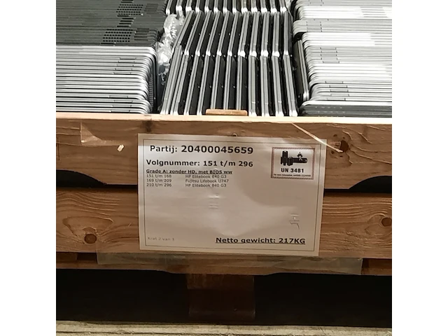 Ca. 145x laptop, hp/fujitsu, o.a. elitebook 840 g3 - afbeelding 3 van  11