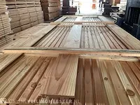 Ca. 147x douglas design (tripple) profiel , 22x140mm, lengte 300cm - afbeelding 1 van  3