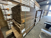 Ca. 147x guyana ipé planken geschaafd, 21x145mm, lengte 125cm - afbeelding 4 van  4