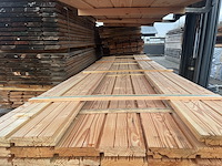 Ca. 148x douglas zweeds rabat, 26x160mm, lengte 400cm - afbeelding 1 van  3