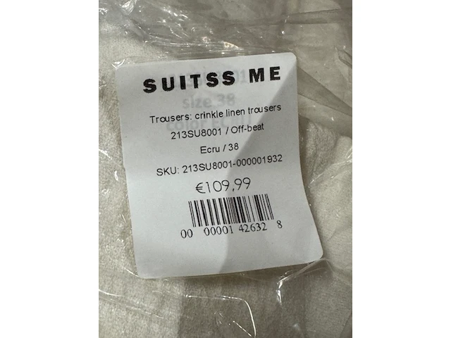 Ca. 14x broek en 16x blazer, suitss me, off-beat, ecru - afbeelding 5 van  5