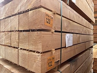 Ca. 14x douglas balken fijnbezaagd, 150x150mm, lengte 250cm - afbeelding 4 van  4