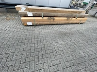 Ca. 14x douglas balken fijnbezaagd, 150x150mm, lengte 400cm - afbeelding 4 van  4