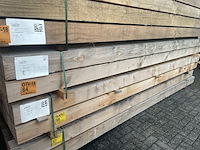 Ca. 14x douglas balken fijnbezaagd, 150x150mm, lengte 400cm - afbeelding 4 van  4
