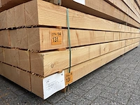 Ca. 14x douglas balken fijnbezaagd, 150x150mm, lengte 500cm - afbeelding 4 van  4
