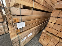 Ca. 14x douglas balken fijnbezaagd, 150x150mm, lengte 500cm - afbeelding 4 van  4
