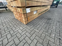 Ca. 14x douglas balken fijnbezaagd, 150x150mm, lengte 500cm - afbeelding 4 van  4
