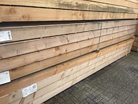 Ca. 14x douglas balken fijnbezaagd, 150x150mm, lengte 500cm - afbeelding 4 van  4