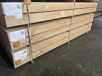 Ca. 14x douglas balken geschaafd, 140x140mm, lengte 300cm - afbeelding 4 van  4