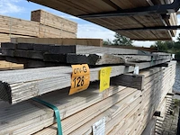 Ca. 14x douglas planken fijnbezaagd, 45x200mm, lengte 400cm - afbeelding 2 van  3