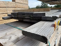 Ca. 14x douglas planken fijnbezaagd, 45x200mm, lengte 400cm - afbeelding 3 van  3