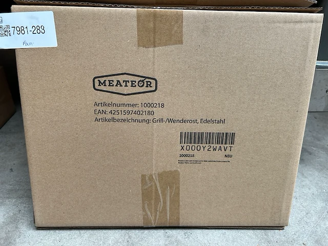Ca. 14x grillrooster, meateor - afbeelding 3 van  4