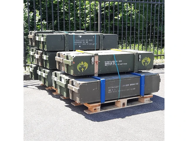 Ca. 14x houten transportkist - afbeelding 1 van  6