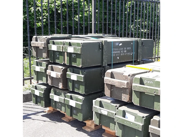 Ca. 14x houten transportkist - afbeelding 6 van  6
