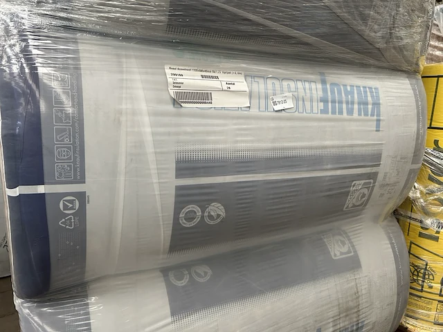 Ca. 14x isolatie 1350x600x40mm rd:1,25 10pl/pak(=8,10m²) knauf acoustiwall - afbeelding 3 van  5