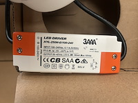 Ca. 14x led inbouwspot/down light met led driver 8.5w 4000k ellipz lighting, dl304u0094 - afbeelding 3 van  4