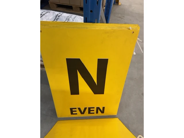 Ca. 14x magazijn bebording pallet/magazijnstelling - afbeelding 2 van  6