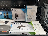Ca. 14x (online) winkelvoorraad w.o. elektronica w.o. konig, nedis - afbeelding 2 van  6
