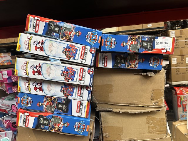 Ca. 14x racebaan paw patrol/marvel spidey carrera - afbeelding 1 van  6