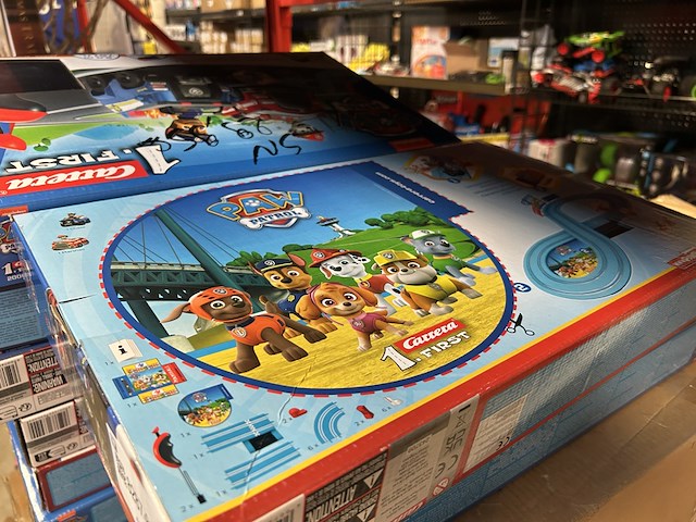 Ca. 14x racebaan paw patrol/marvel spidey carrera - afbeelding 4 van  6