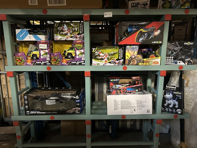 Ca. 14x rc auto's/voertuigen/robots w.o. nickelodeon, gear2play, exost, silverlit - afbeelding 1 van  11