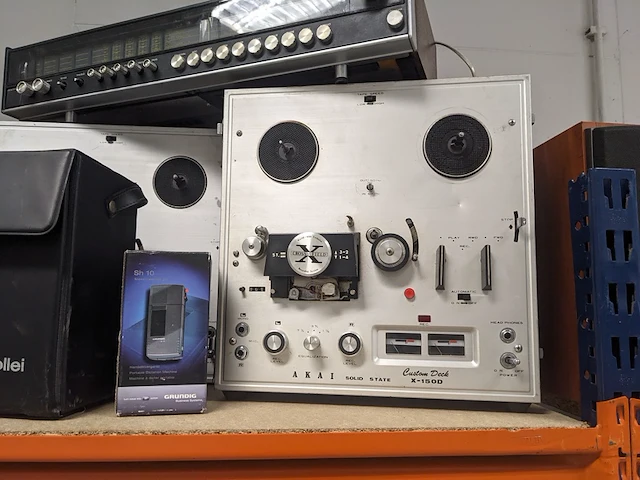 Ca. 14x retro audioapparatuur, o.a. erres, grundig, philips - afbeelding 7 van  22