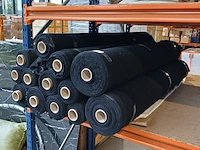 Ca. 14x rol evenementenmolton, zwart - afbeelding 1 van  5