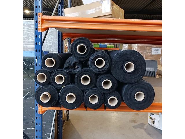 Ca. 14x rol evenementenmolton, zwart - afbeelding 2 van  5