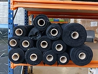 Ca. 14x rol evenementenmolton, zwart - afbeelding 2 van  5