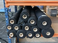 Ca. 14x rol evenementenmolton, zwart - afbeelding 3 van  5