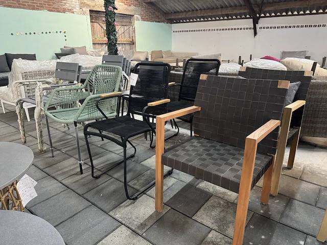 Ca. 14x tuinstoel, w.o. applebee, lux outdoor living - afbeelding 1 van  10