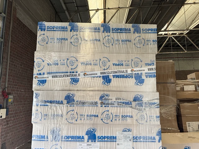 Ca. 14x xps wfi 1250x600x160mm rd:4.44 2pl/pak(=1,50m²) soprema - afbeelding 2 van  5