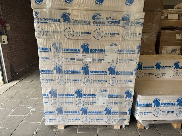 Ca. 14x xps wfi 1250x600x160mm rd:4.44 2pl/pak(=1,50m²) soprema - afbeelding 3 van  5