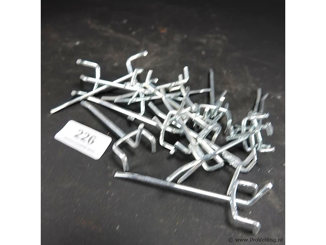 Ca. 15 haken voor winkeldisplay l10cm - afbeelding 1 van  3